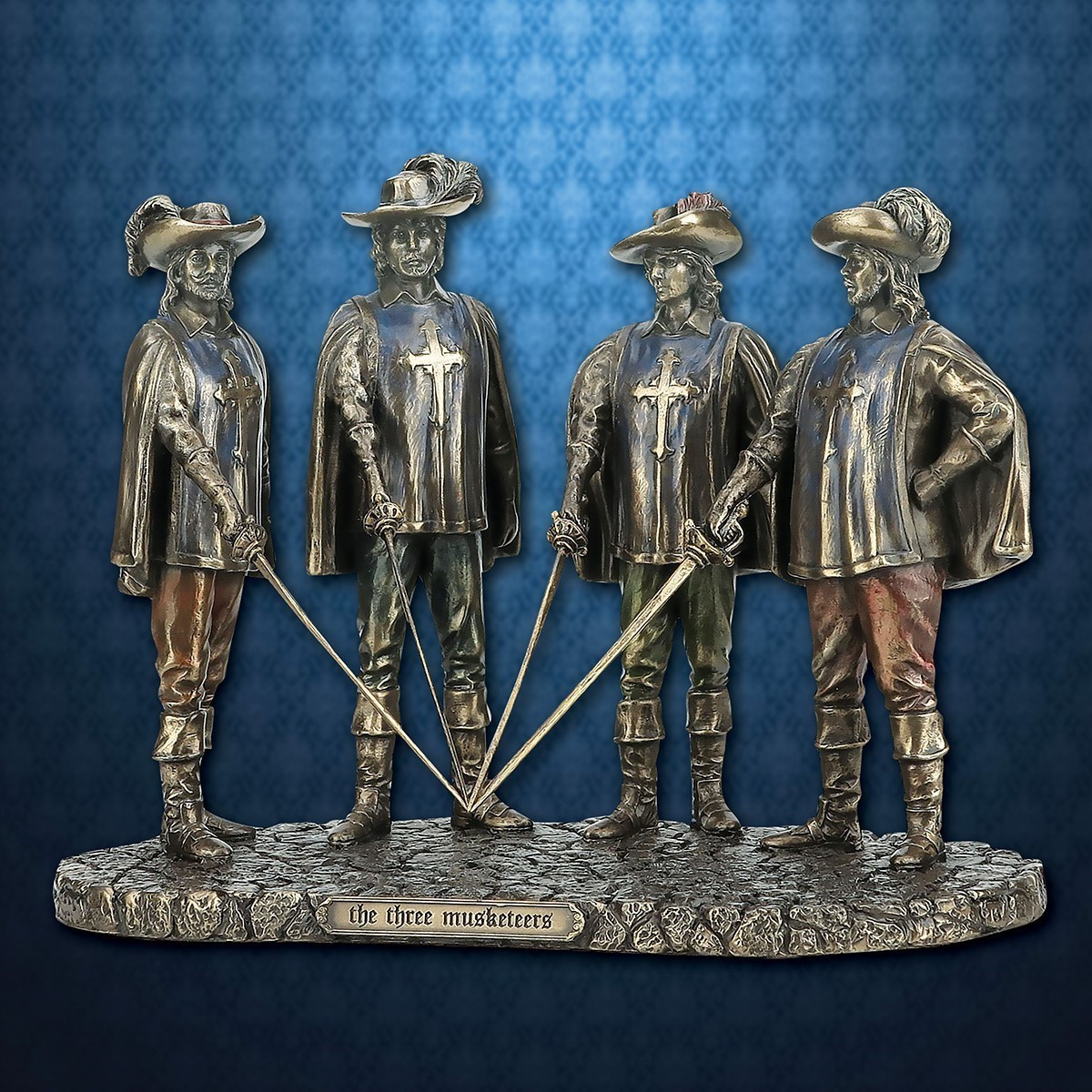 Three Musketeers Statue