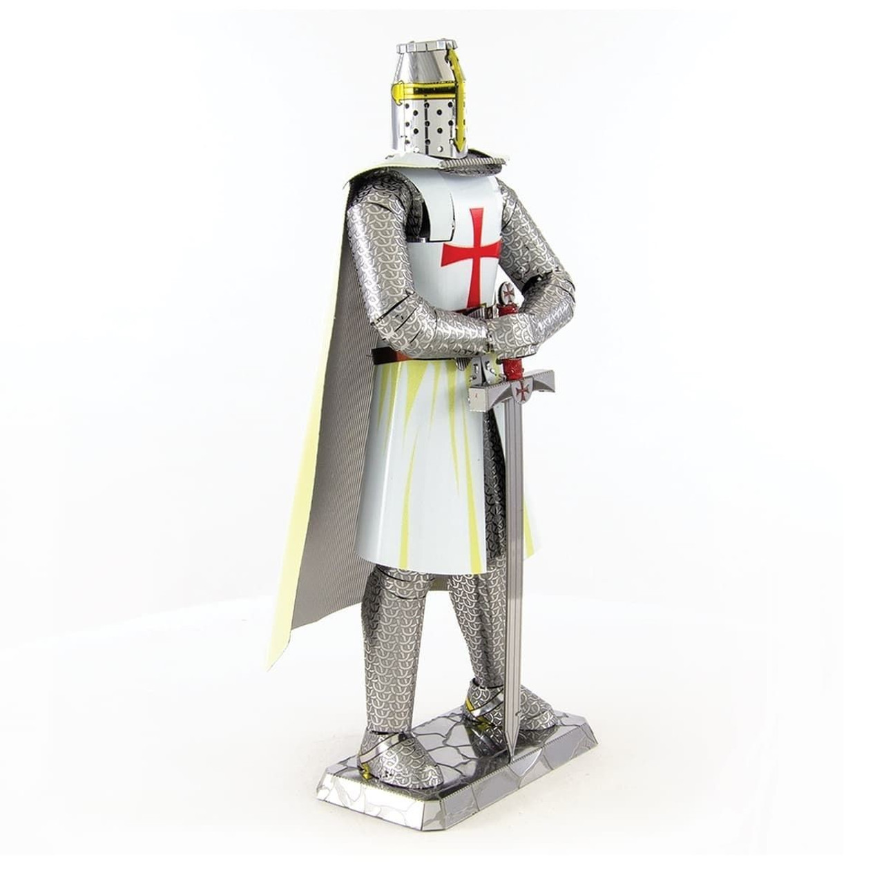 Metal Craft Kit Templar Knight Side View