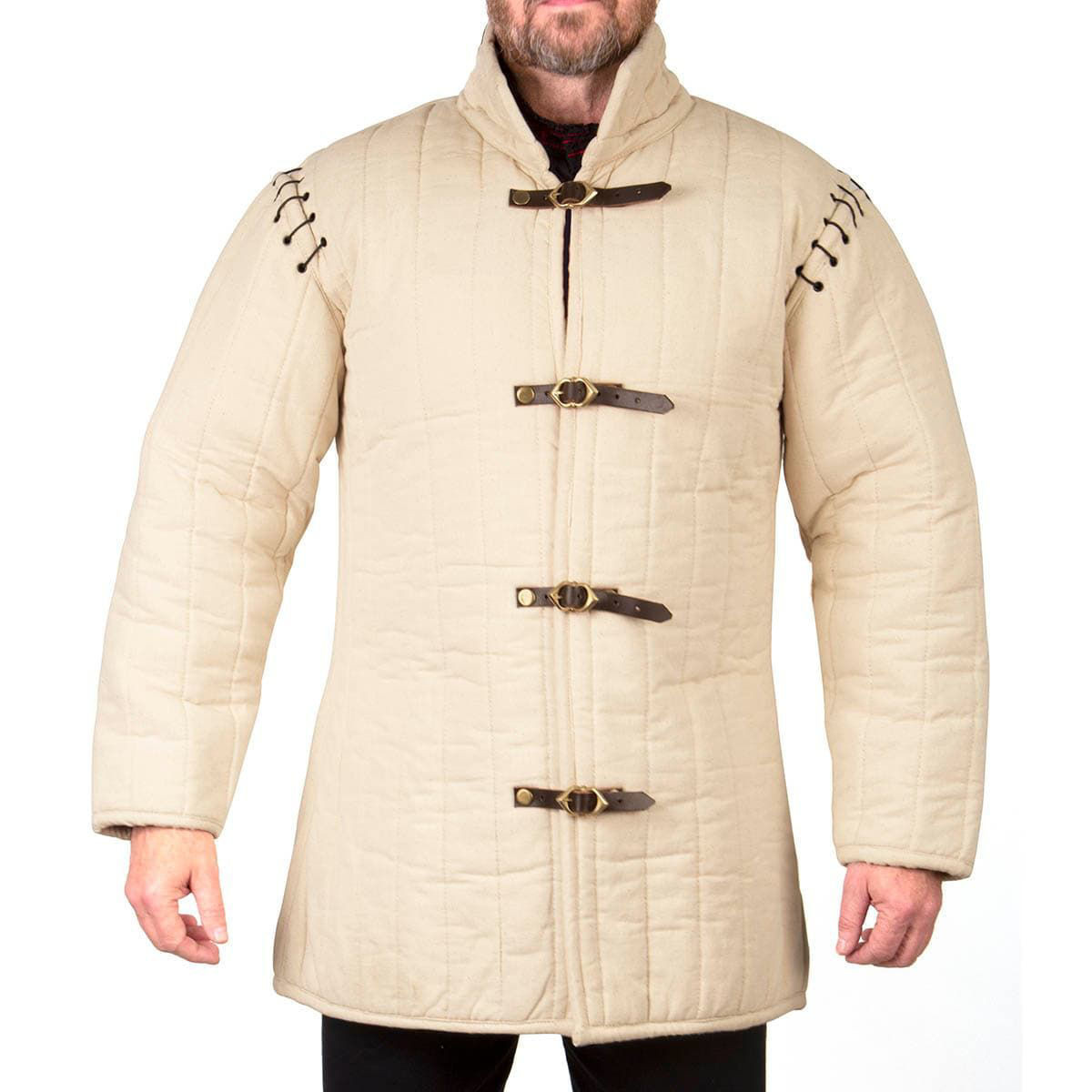 Front Buckle Gambeson with Half Sleeves | Armor
