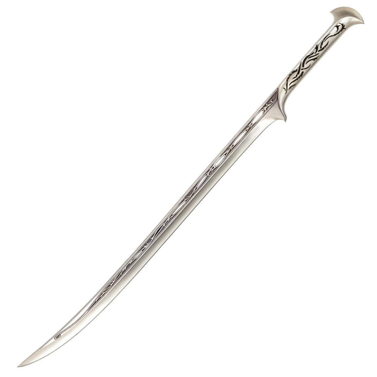 Hobbit Sword of Thranduil the Elvenking with Wall Plaque