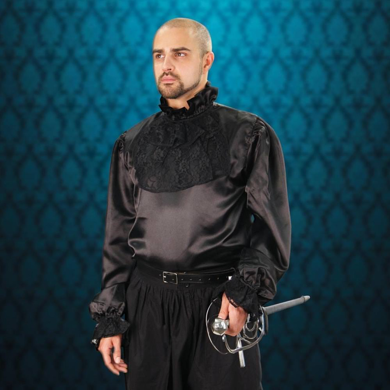 シャツ/ブラウス(長袖/七分) ARTS&SCIENCE - arts&science ZA classic ST jabot Jabot Lace Shirt | Renaissance Costume - Museum Replicas