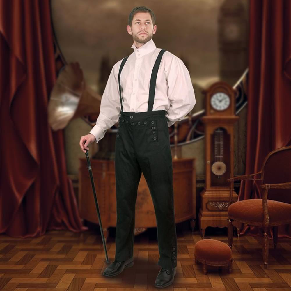 Jalopy Pants with Suspenders - Museum Replicas Ltd.