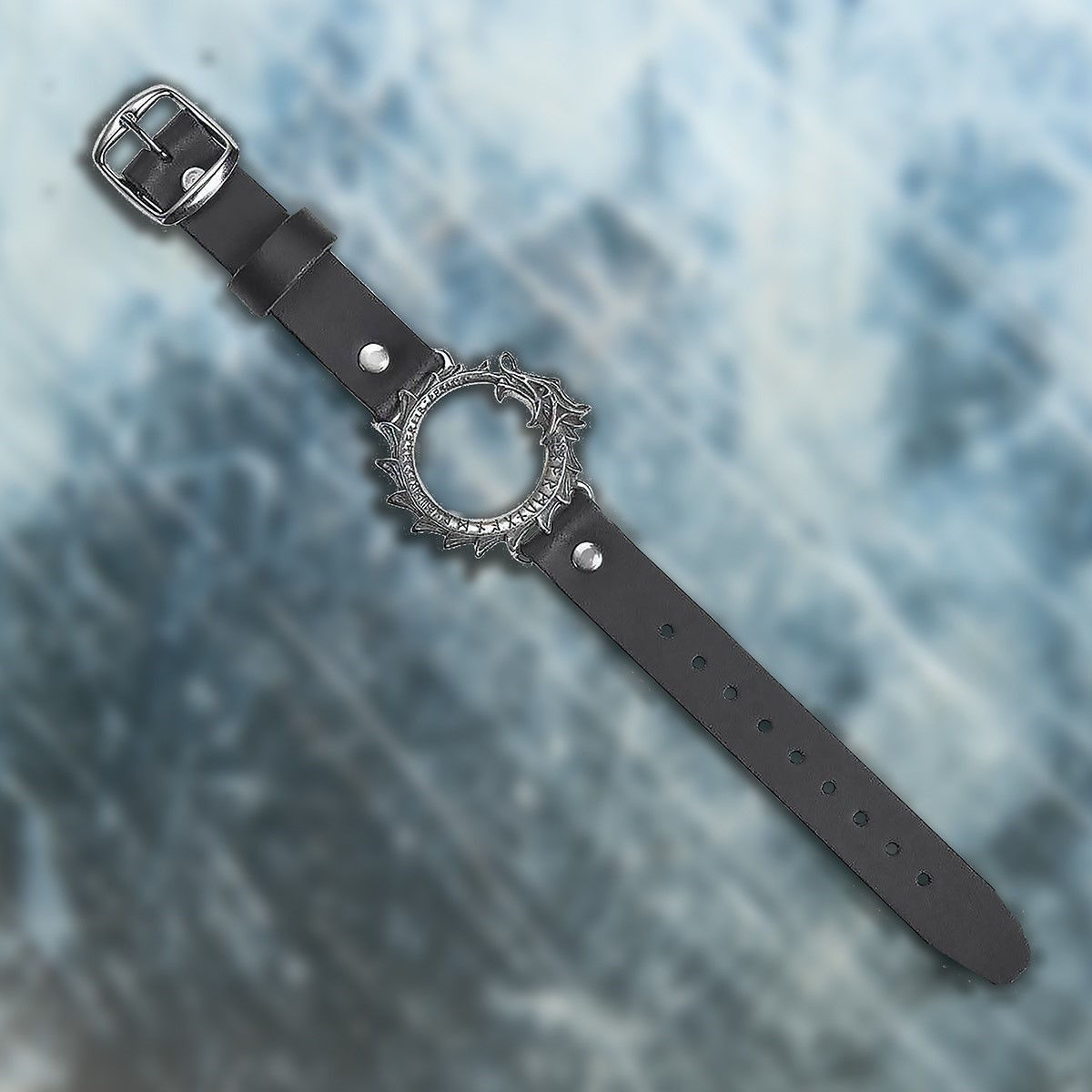 Wrist Strap with Leather Band