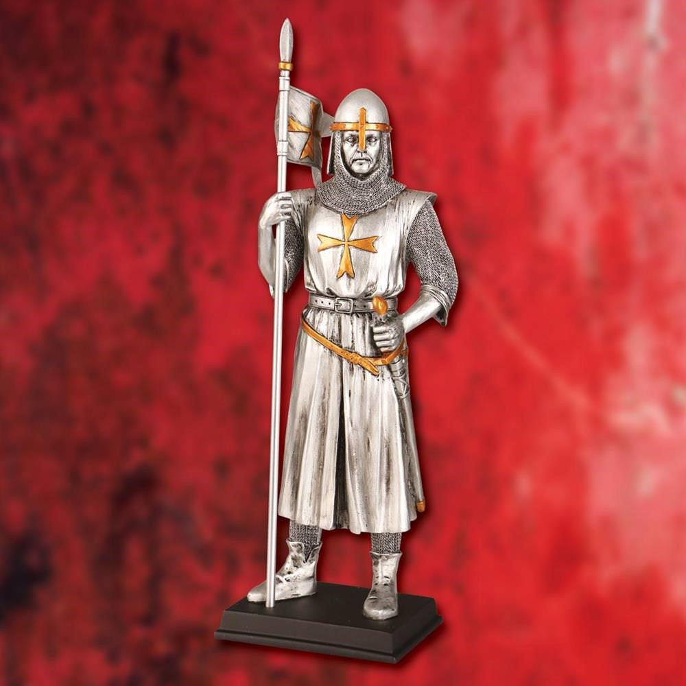 Early Templar Knight Statue