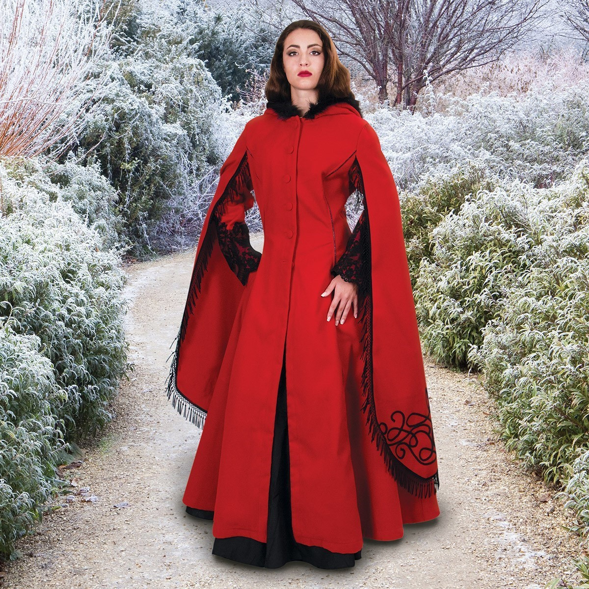 Red Queen Coat - Museum Replicas Ltd.