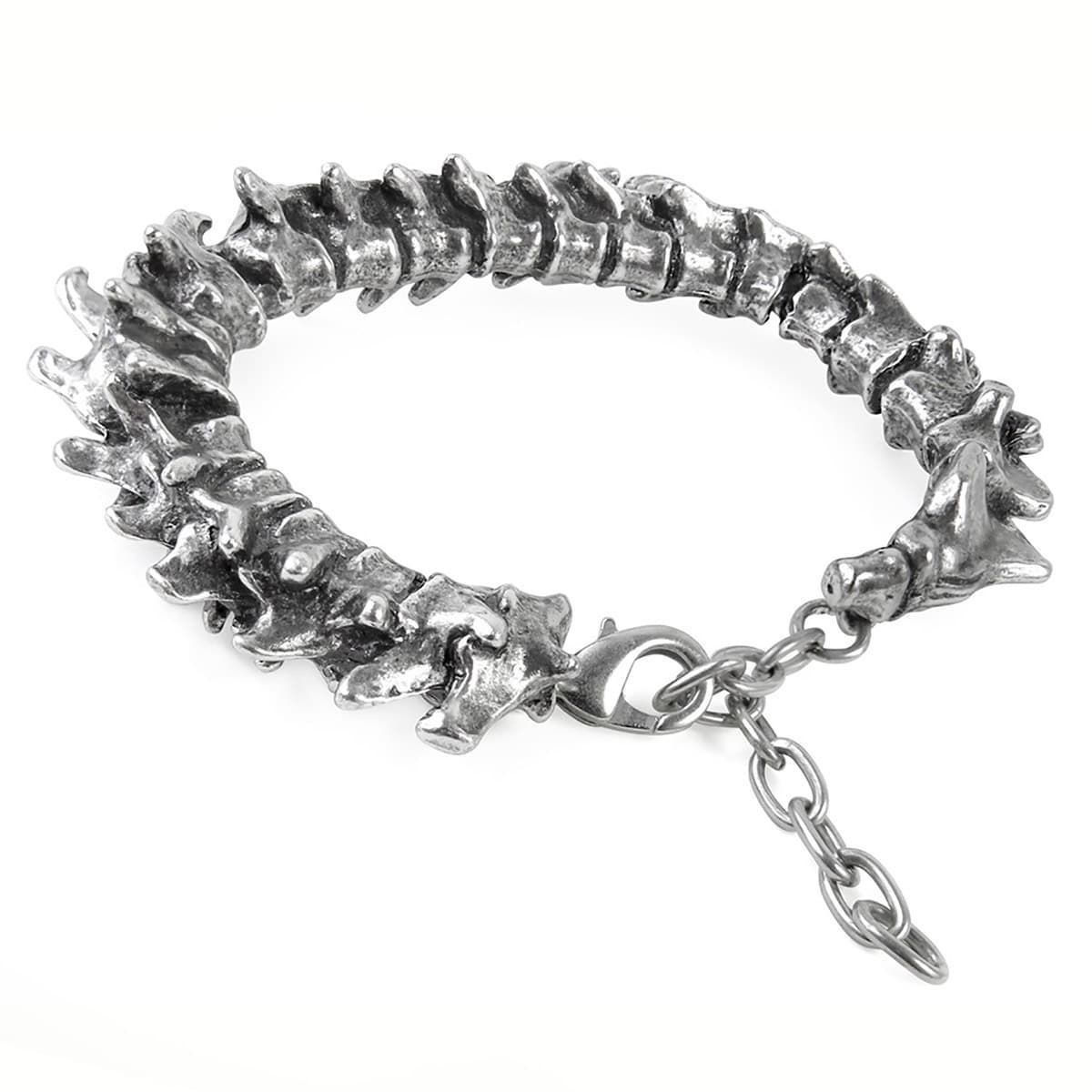 Alchemy Pewter Vertebrae Bracelet - MuseumReplicas.com
