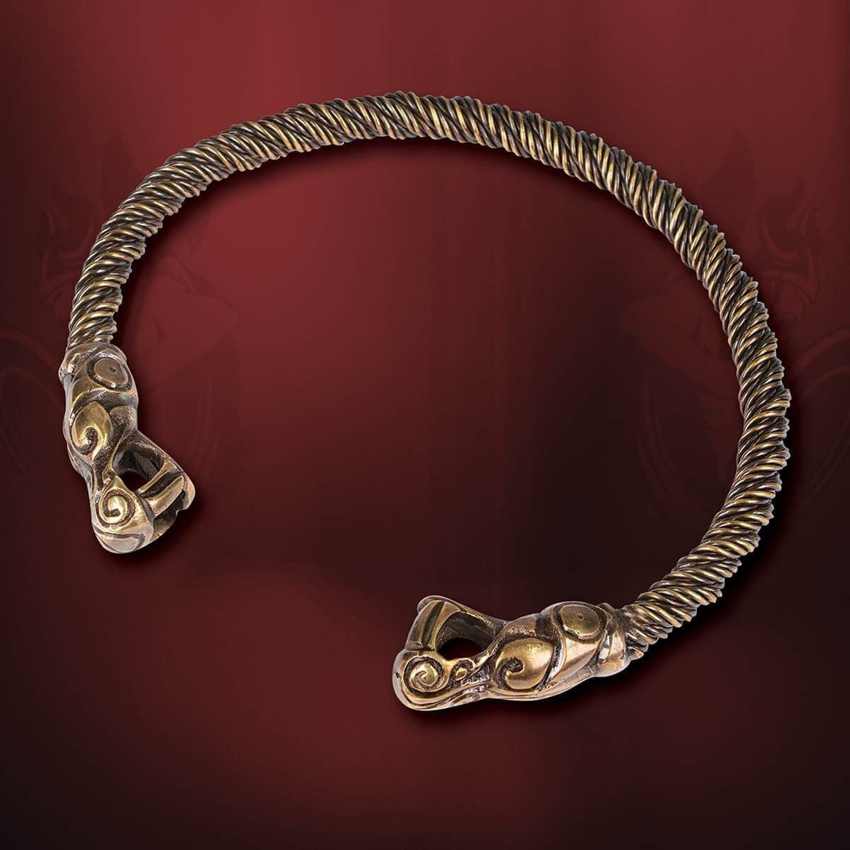 Viking Dragon Torque Necklace - Museum Replicas Ltd.