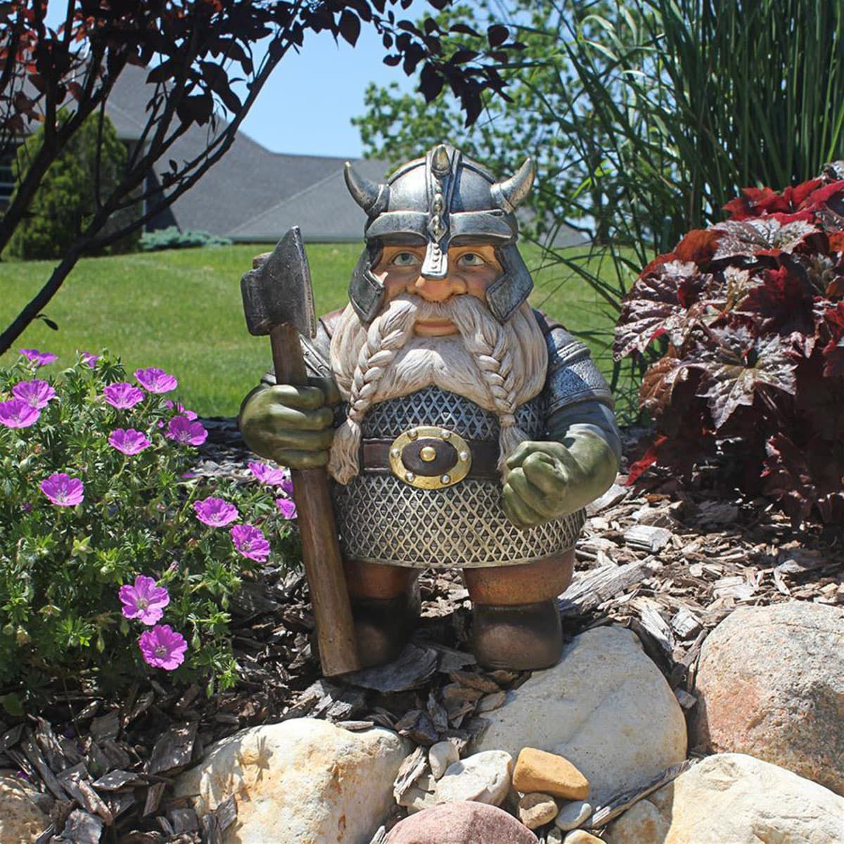 Viking Victor Garden Gnome Statue - Museum Replicas