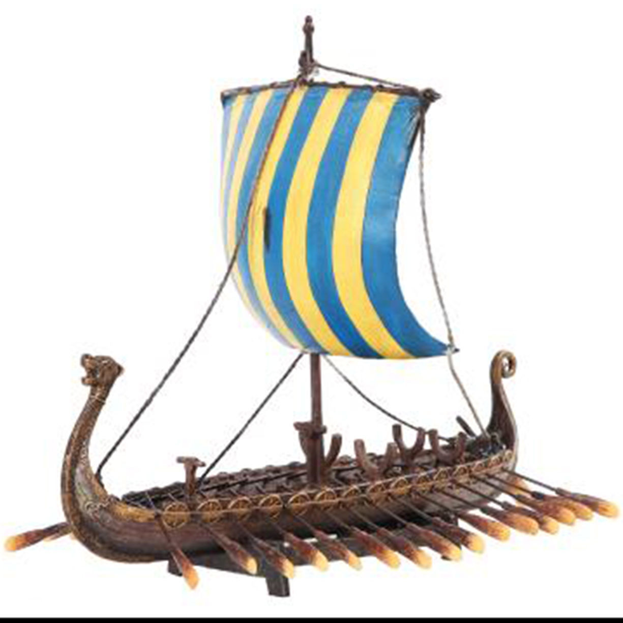 Buy Viking Longship Model | Hand-Painted Ship Replica