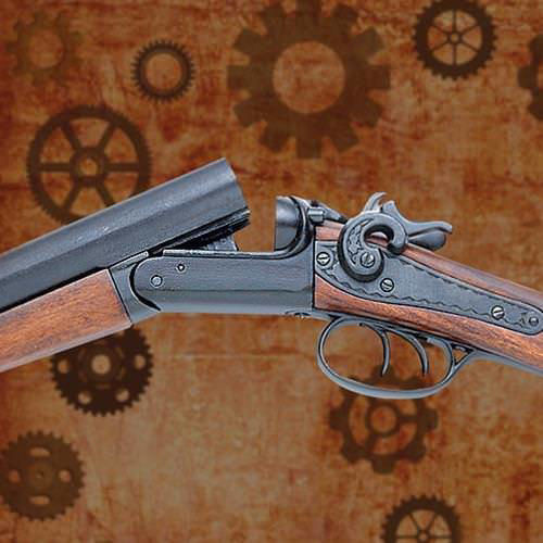 Denix Double Barrel Shotgun Replica for Display