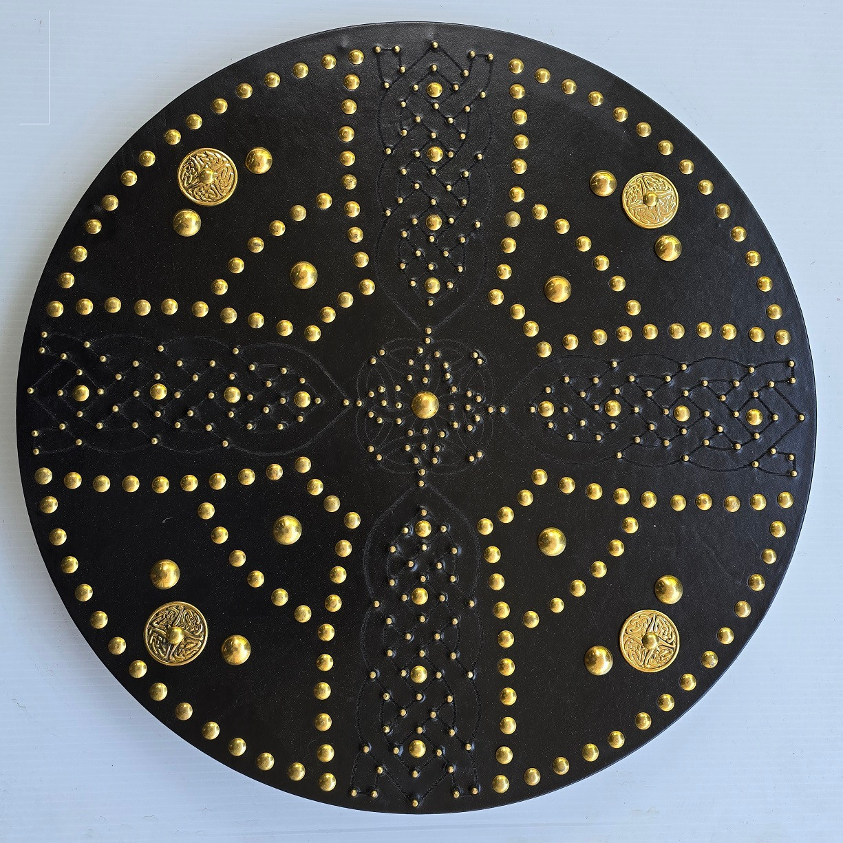 Scratch and Dent,Celtic Cross Scottish Targe Shield