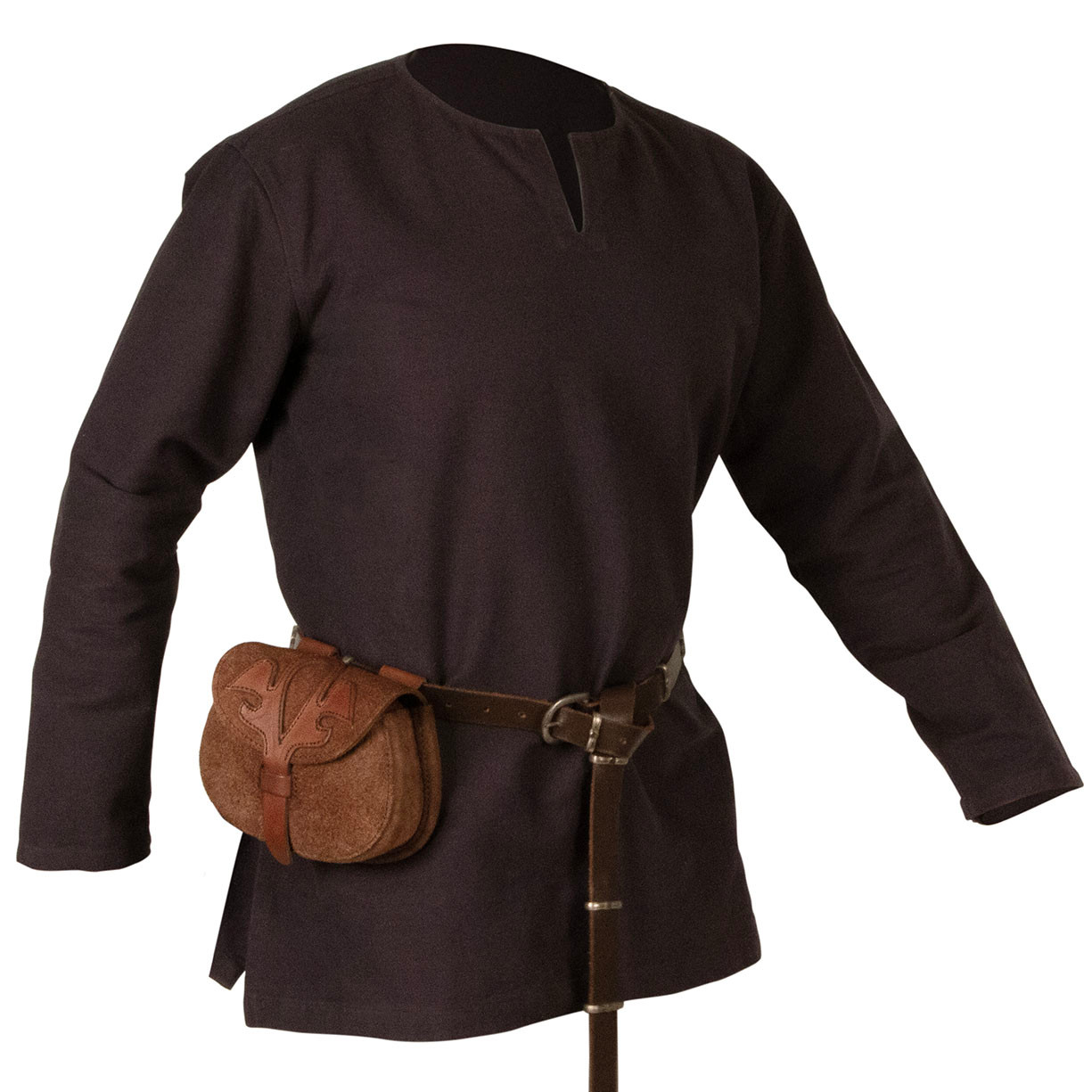 This durable, thick cotton tunic can be worn alone or over other clothing. Suitable for women as well as men.