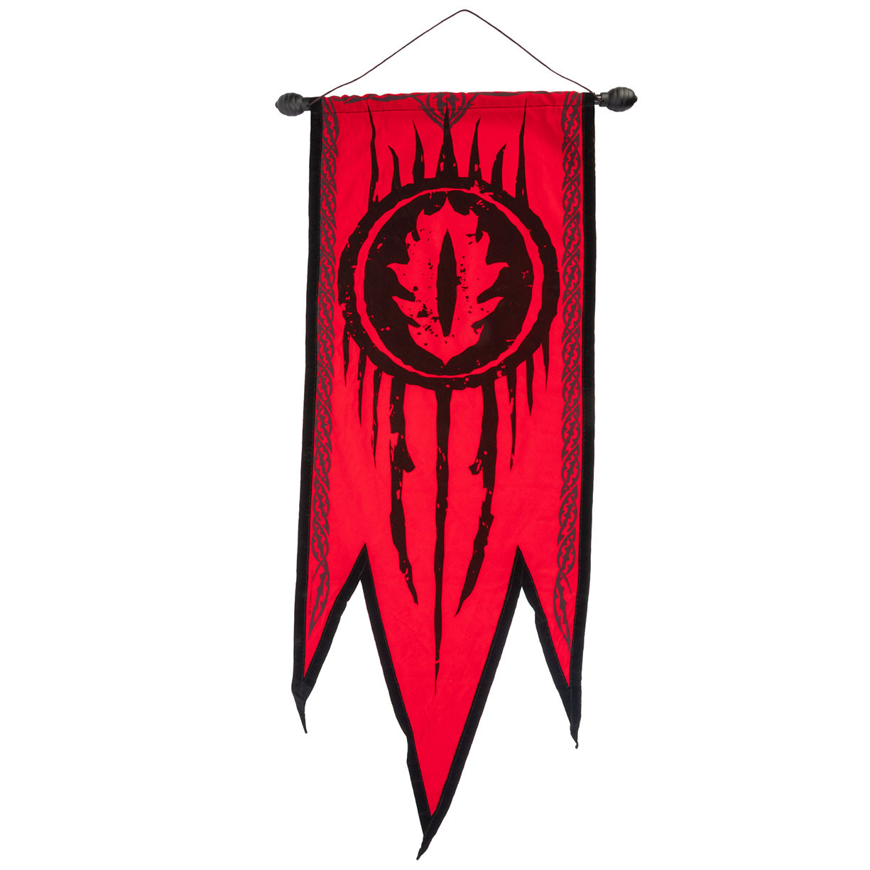 Helmet of Sauron Museum Collection includes a fabric war banner bearing the Eye of Sauron