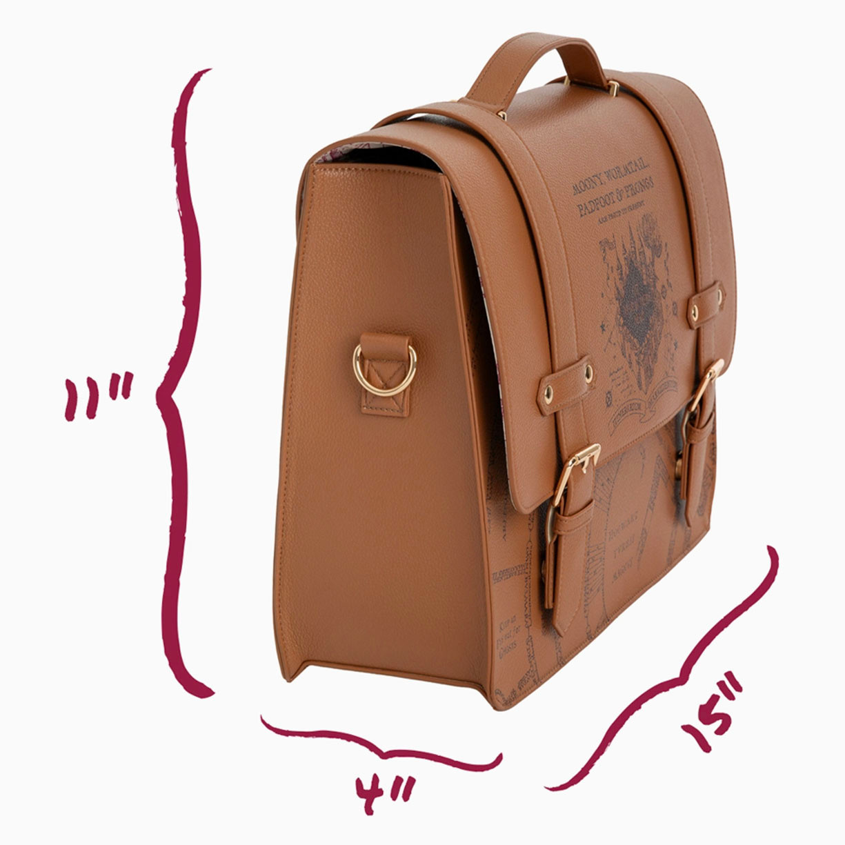 Harry Potter Marauder's Map Tote Bag for Everyday Use