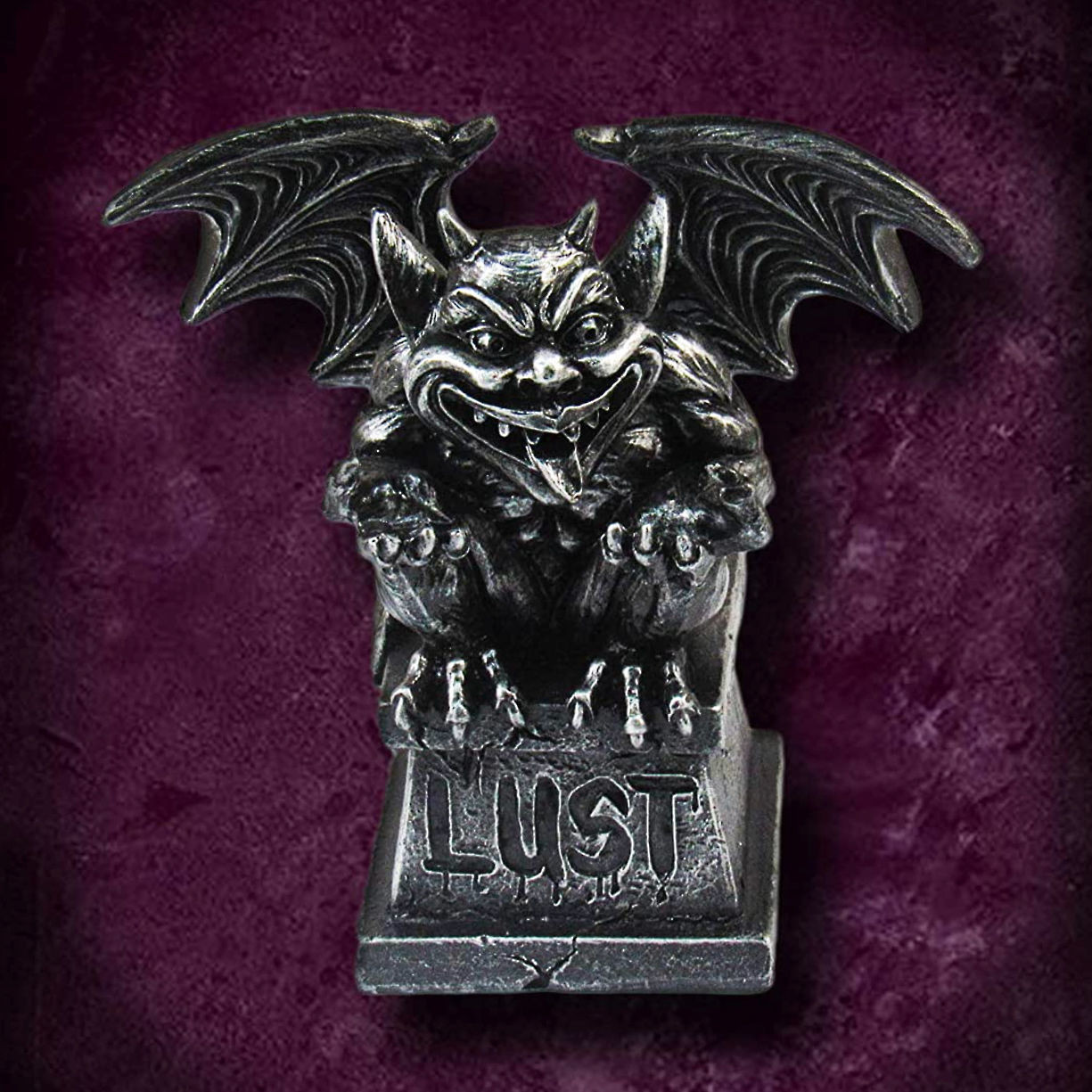Seven Deadly Sins Mini Gargoyle Set | Gothic Décor