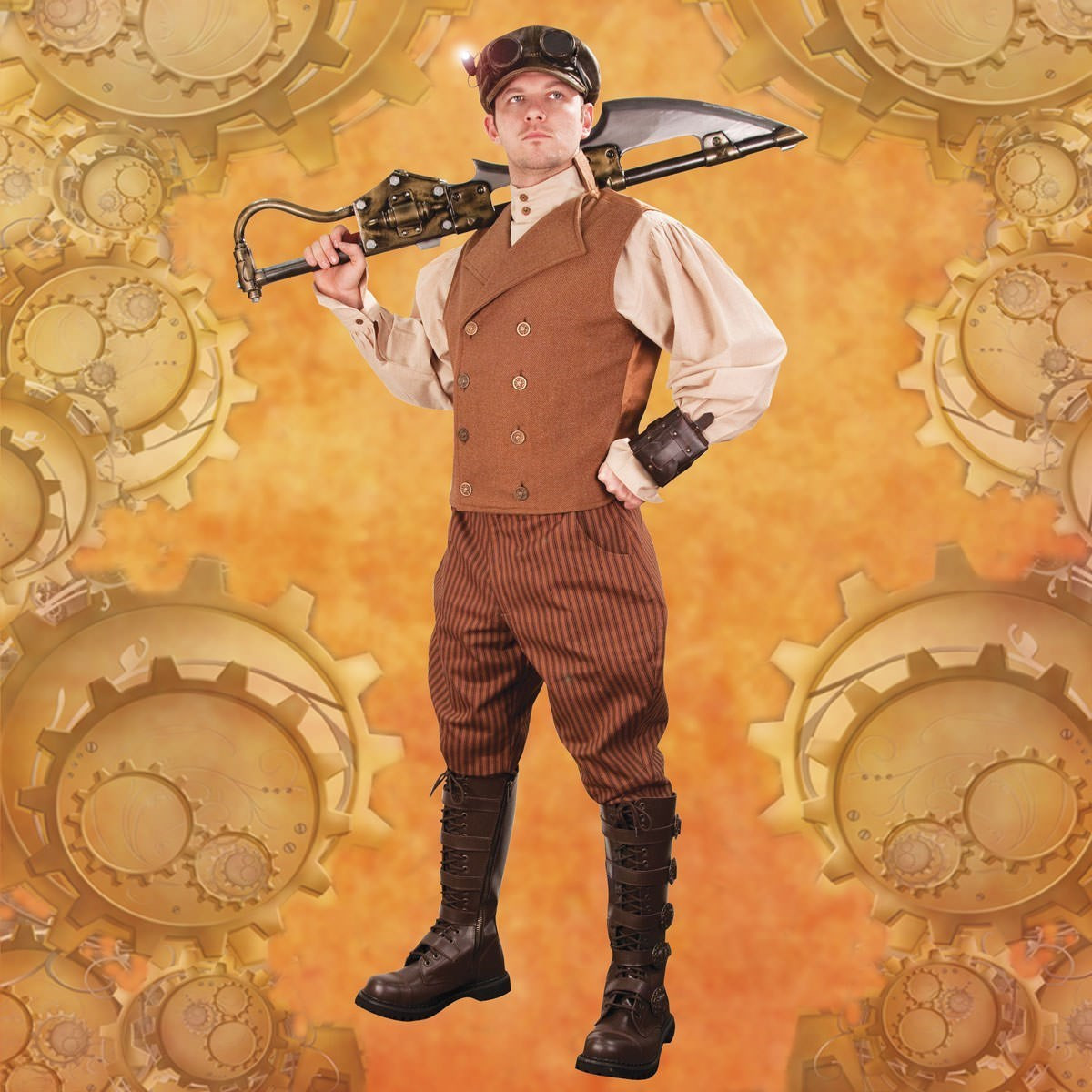 Engineer Vest | Classic Steampunk Style Apparel