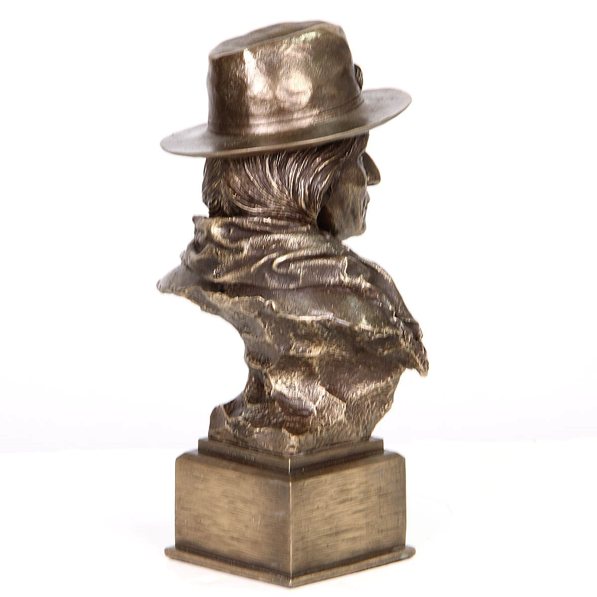 Back View of Sitting Bull Bust