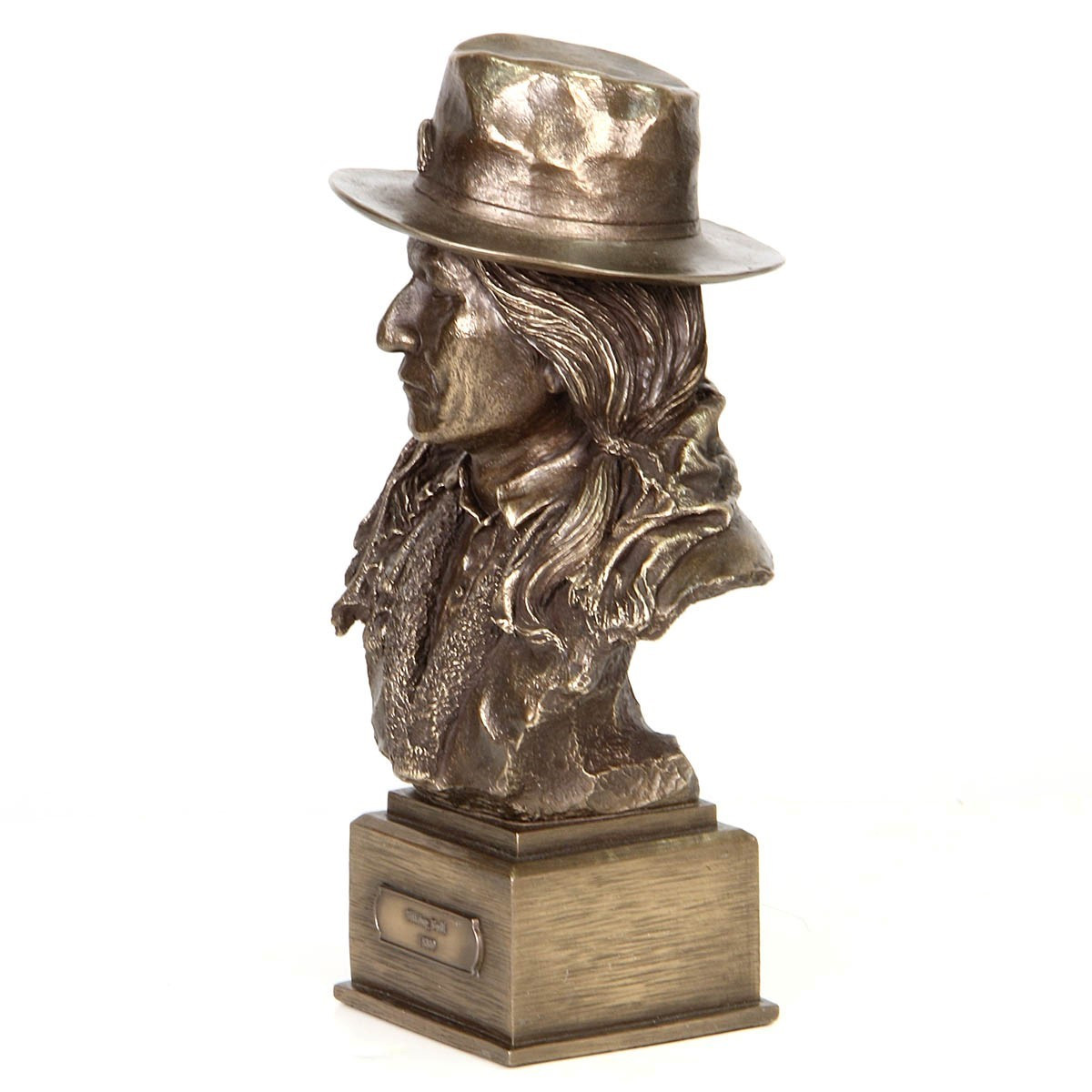 Side View of Sitting Bull Bust