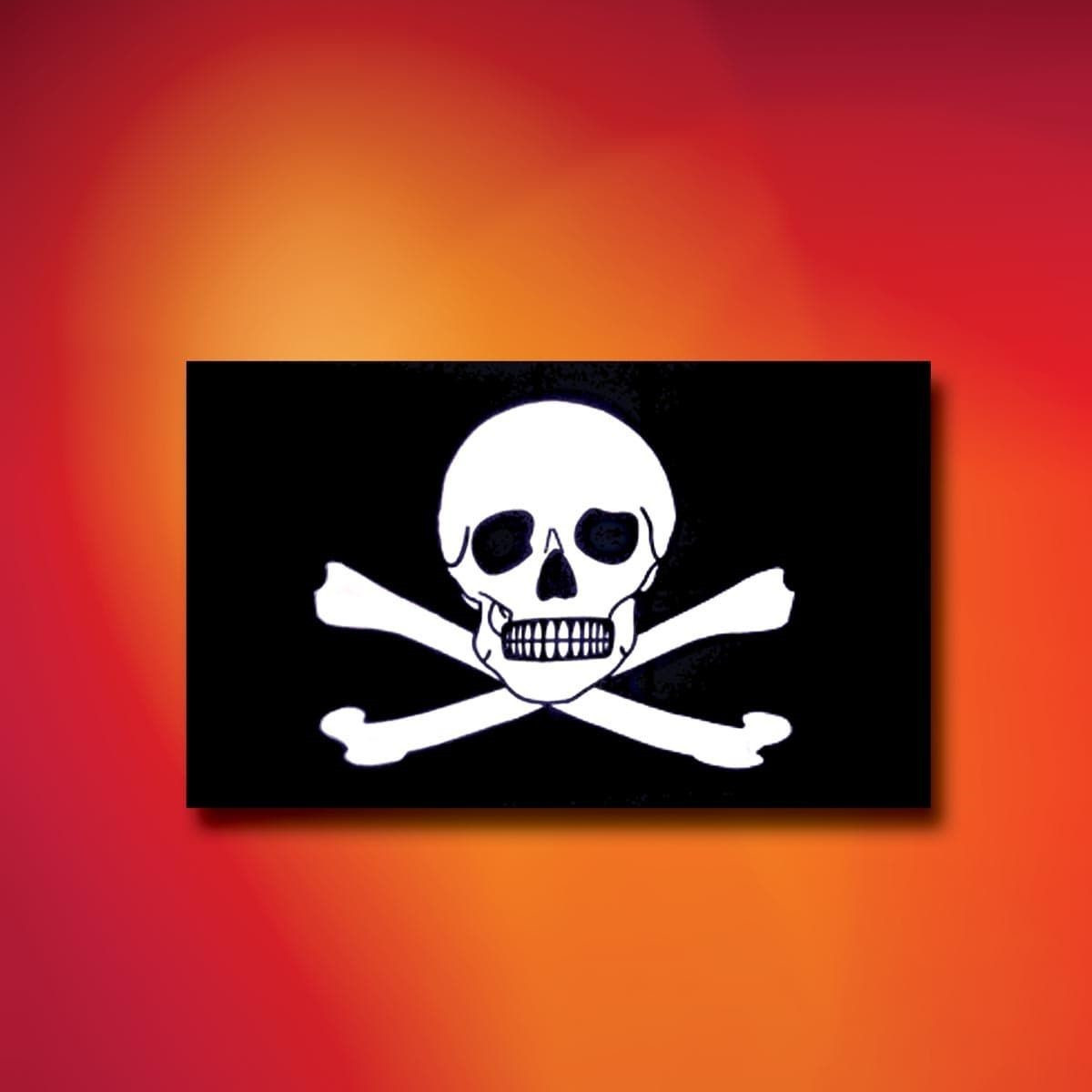 Skull and Crossbones Flag – Pirate Symbol