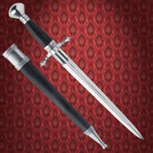 Medici Italian Renaissance Ring Dagger with Scabbard
