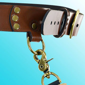 Steampunk Gear D-Ring Belt