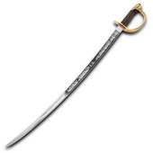 Etched Blade on Model 1860 Union Cavalry Officer's Saber