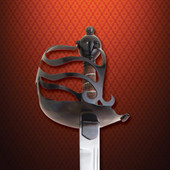 Mortuary Half Basket Hilt Sword