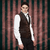 Men's Parks Road Steampunk Victorian Vest