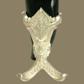 Pewter Viking Drinking Horn