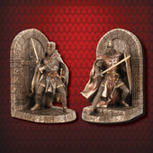 Hospitaller Knight Defense of the Realm Bookend