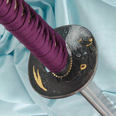 Thunder God Damascus Katana