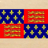 King Edward III Flag double sided polyester indoor outdoor flag