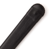 Royal Armouries European 15th Century Two-Handed Sword leather scabbard throat extends upward and covers part of the guard