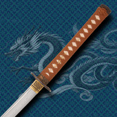 Shogun Kiji Katana hilt with genuine Rayskin grip