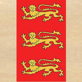 King Richard I the Lionheart indoor outdoor flag