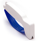 Accusharp Sharpener for blades, serrated knives, cleavers, axes, machetes, scissors, and other cutting tools