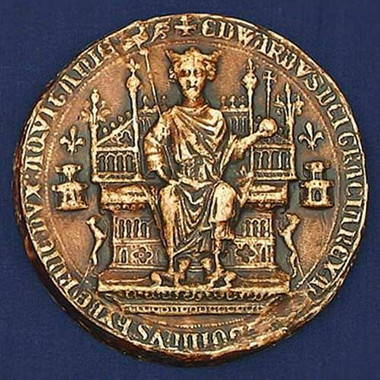 First Great Royal Wax Seal of Edward III - Museum Replicas Ltd.