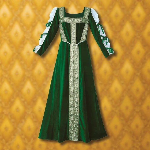 green emerald velvet dress Windsor Dress  Retrofete