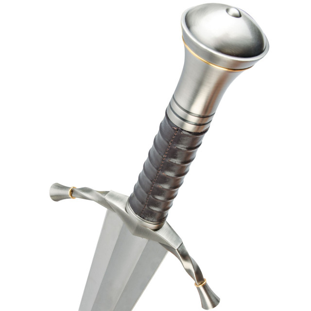 Master Sword LOTR Of King Aragorn Elessar II With Plaque And