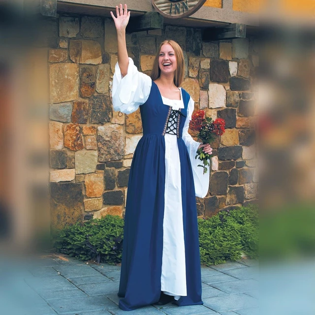 white christmas dresses Womens Medieval Royalty Dress — Costume Super Center main image 1
