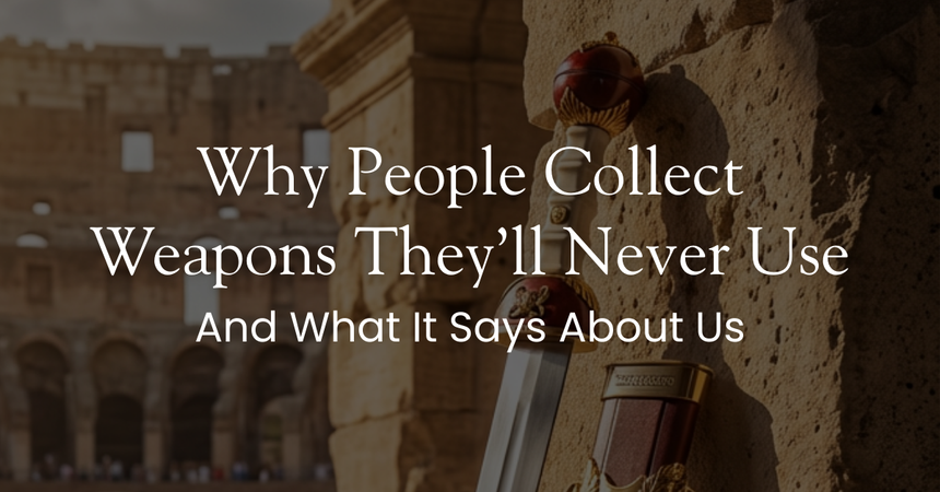 Why People Collect Weapons They’ll Never Use And What It Says About Us