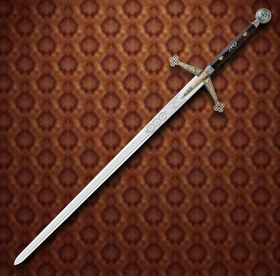 Silver and Gold Claymore by Marto