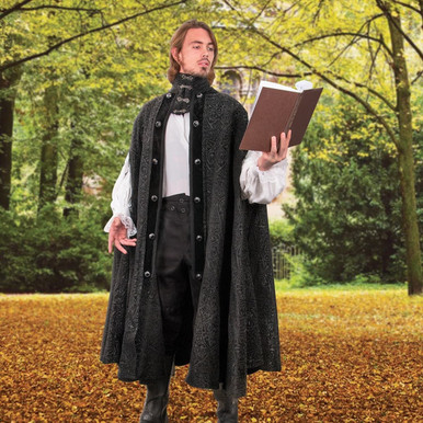 Stratford Brocade Cloak - Museum Replicas Ltd.