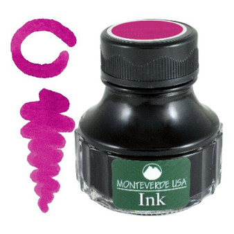 Monteverde USA Gemstone 90ml Fountain Pen Ink Bottle Garnet