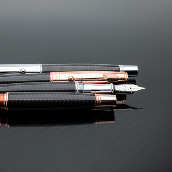 Monteverde USA Invicia Carbon Fiber Fountain Pen