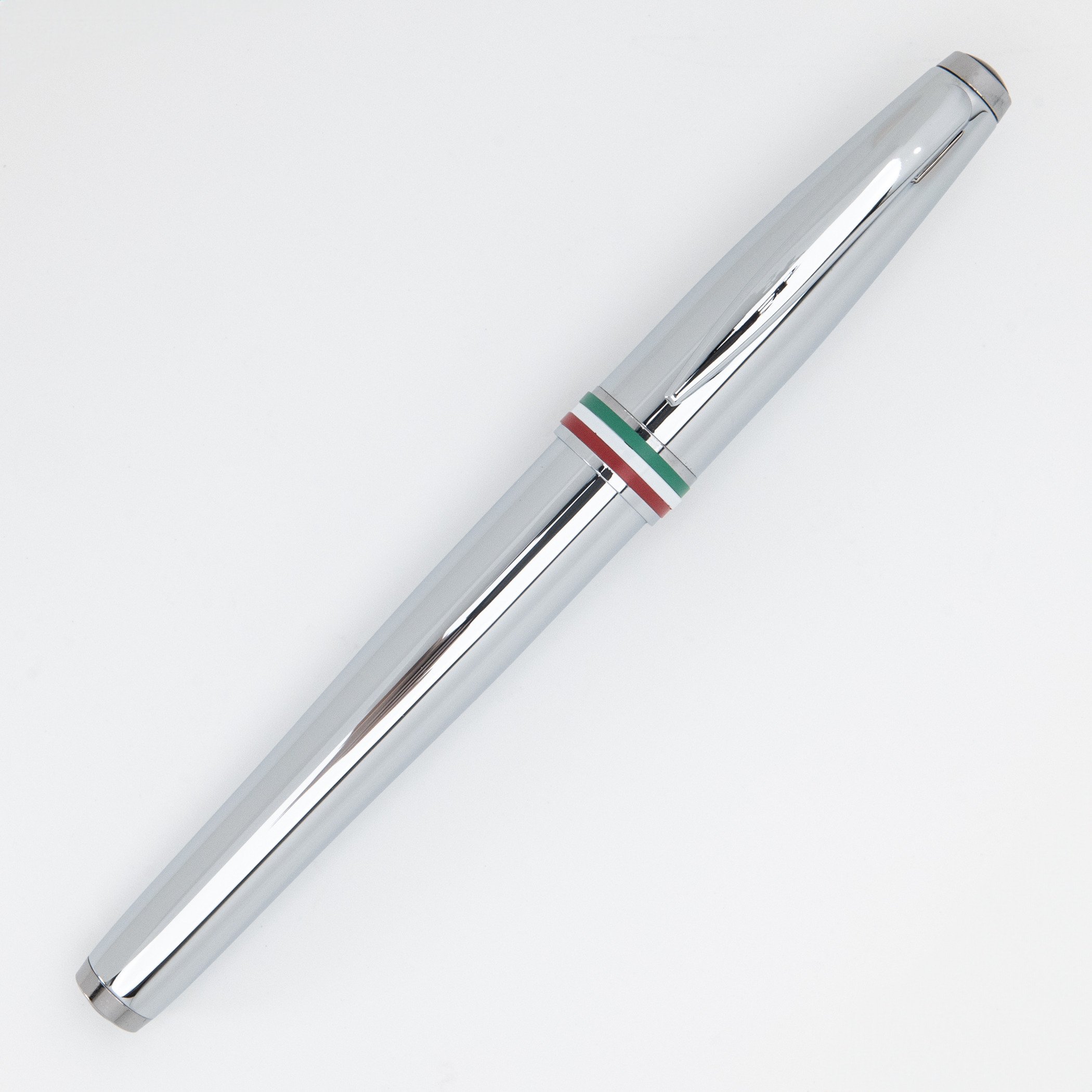 Monteverde USA® Aldo Domani Italia Fountain Pen Matte Chrome