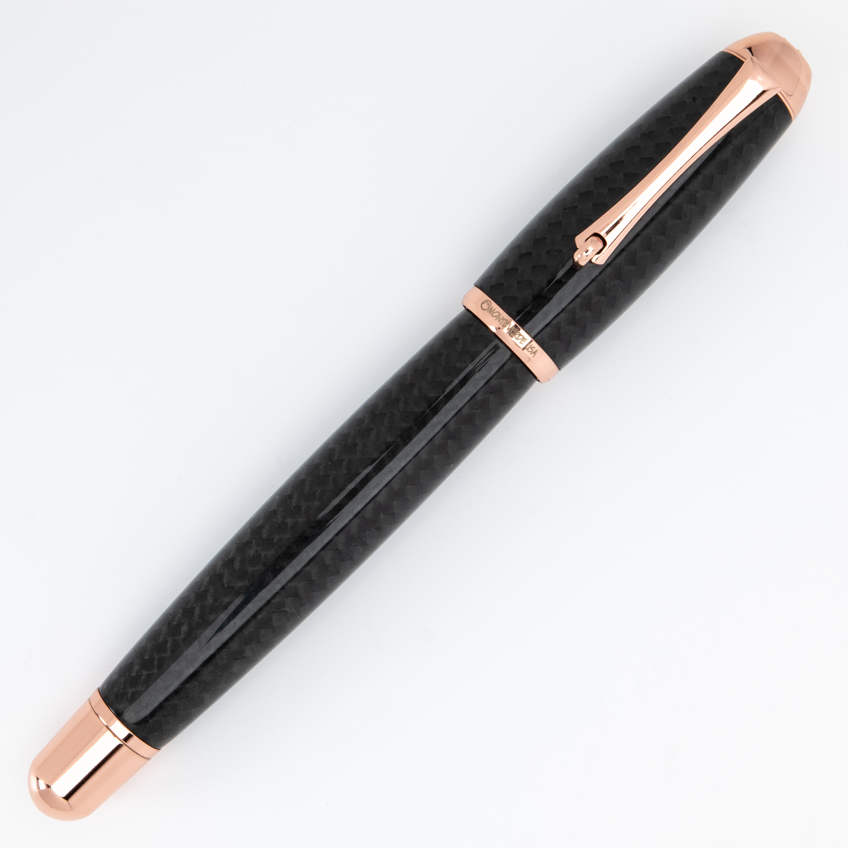 Monteverde USA® Super Mega Carbon Fiber Rosegold Fountain Pen