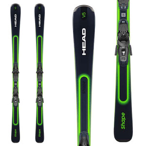 Head Supershape E-Titan Skis w/ Protector Pr 13 Gw Bindings