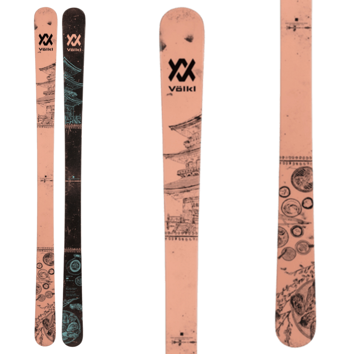 L9 - Volkl Revolt Picture Skis