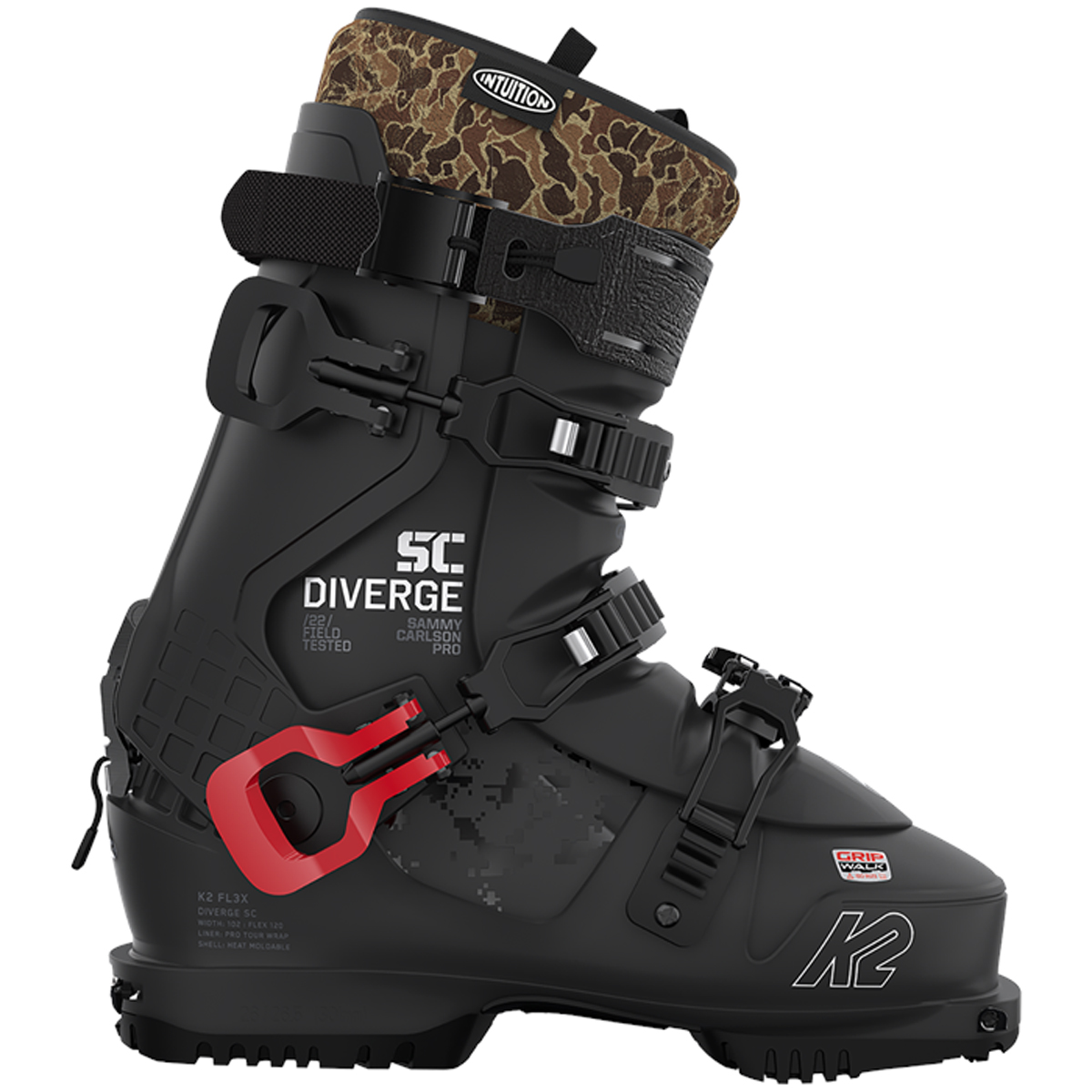 K2 Recon 120 LV Alpine Ski Boots Green